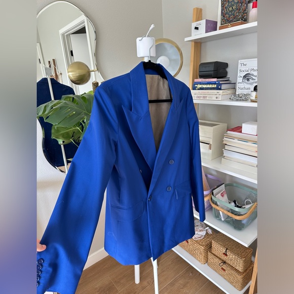 Joseph Double-breasted wool-crepe blazer - Picture 8 of 17